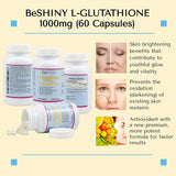 BeShiny Skin Whitening Pills Set Glutathione Vitamin C