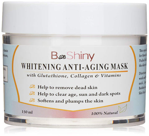 Clay Mask For Face Brightening - Dark Spot Corrector - for Face Body Legs Knee Elbow Skin Brighteners with Glutathione Kojic Acid
