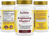 BeShiny Vitamin C 1000mg Maximum Skin Whitening with Rose Hips and Bioflavinoids Tablets