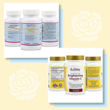BeShiny Skin Whitening Pills Set Glutathione Vitamin C