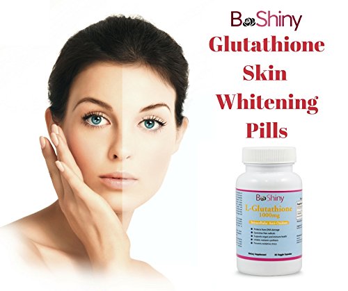 beshiny l glutathione skin lightening L-Glutathione Whitening Brightening pills 1000mg Suppleme Suitable For_Dry Skin
